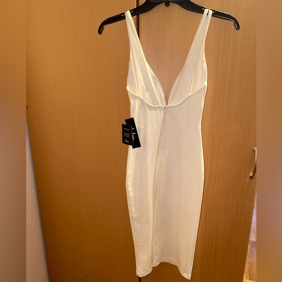 Lulus Midi White Dress - great for bridal! - Picture 5 of 5